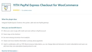 YITH PayPal Express Checkout for WooCommerce by findtheblogger